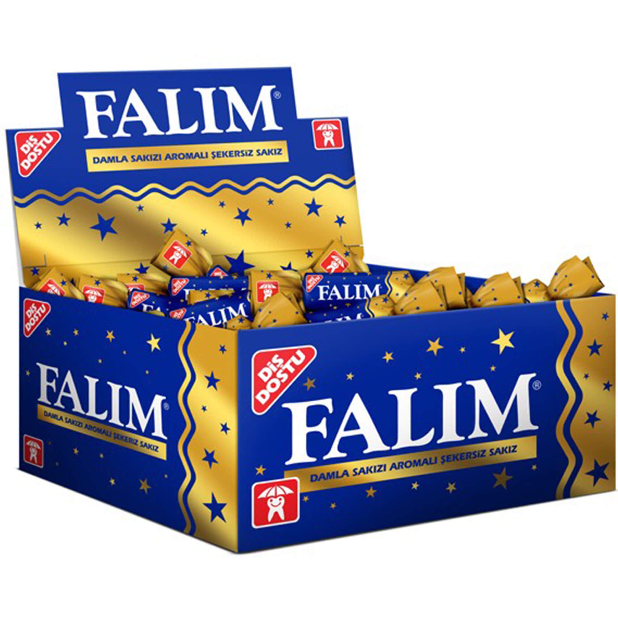 Falim Damla Sakiz Flavor Gum - 20 Pack  Cinar Foods - Mediterranean  Specialty Food Products