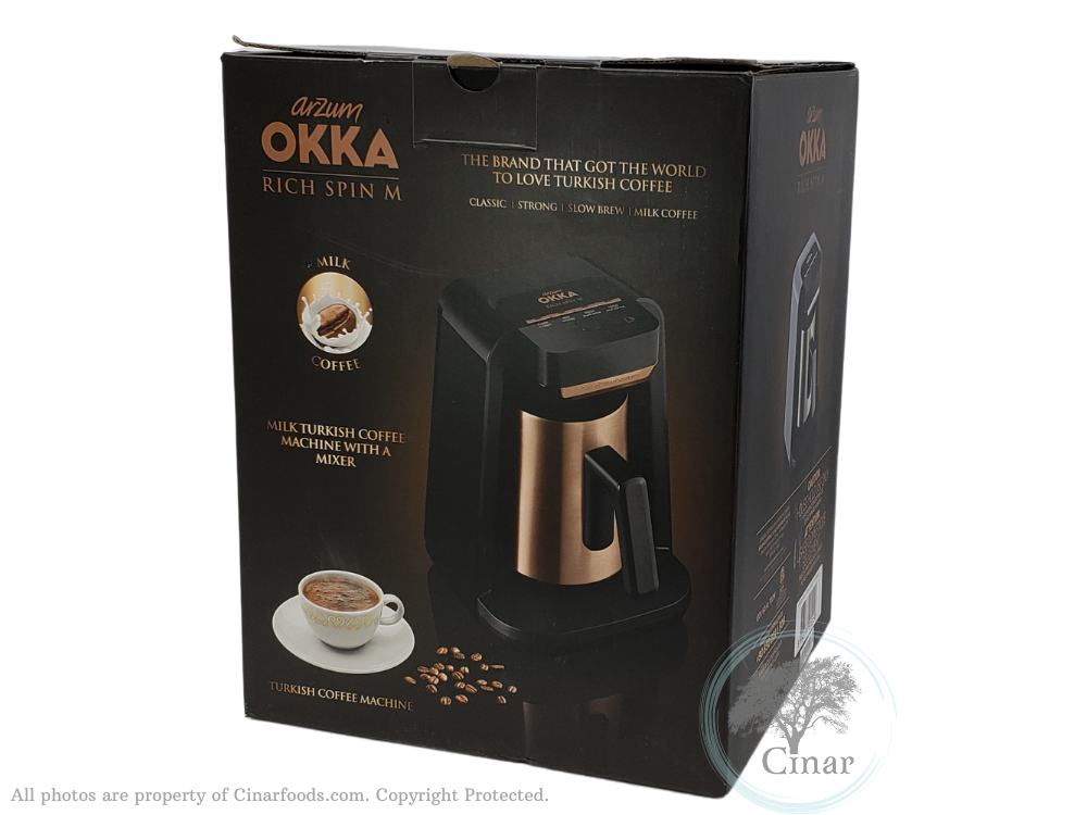 Arzum Okka Rich Spin M Turkish Coffee Machine, Coffee Pot